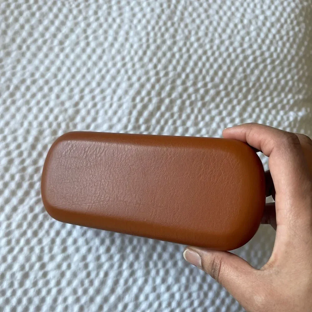 Fossil Clamshell Brown Eyeglasses Sunglasses Hardshell Case - Picture 8 of 9